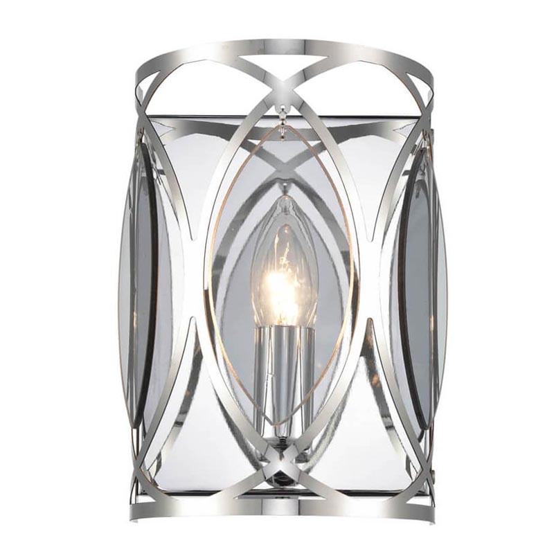 Бра Alienor Sconce Хром Дымчатый (Smoke) Бра Alienor Sconce Хром Дымчатый (Smoke) в Рязани | Loft Concept