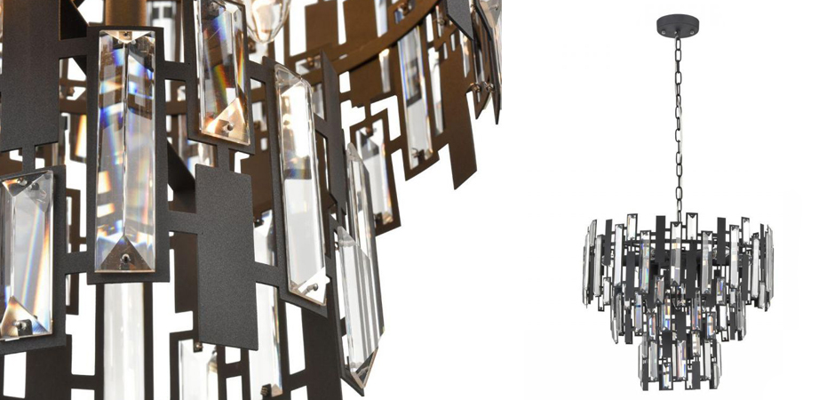 Люстра Darkness Chandelier three cascades Люстра Darkness Chandelier three cascades - Loft-Concept в Рязани