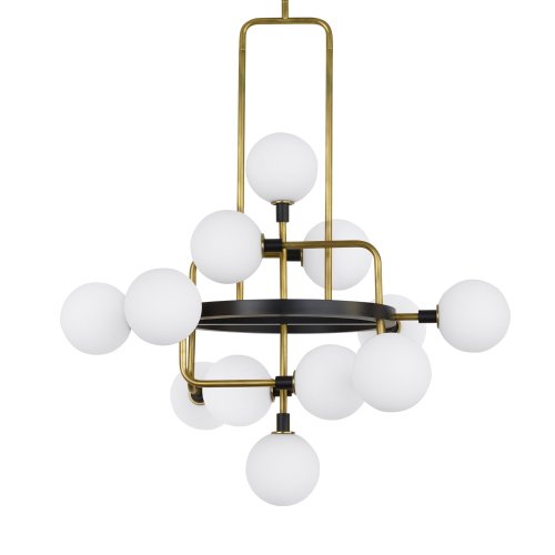 Люстра TECH Lighting Viaggio Chandelier Золотой Белый Черный Люстра TECH Lighting Viaggio Chandelier Золотой Белый Черный в Рязани | Loft Concept