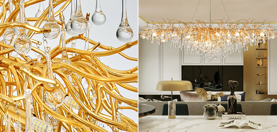 Люстра Droplet Chandelier oval L Люстра Droplet Chandelier oval L - Loft-Concept в Рязани
