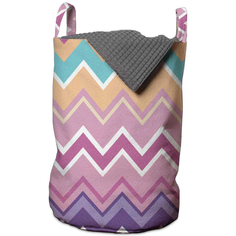 Корзина Color Zigzag Basket Мульти в Рязани | Loft Concept 