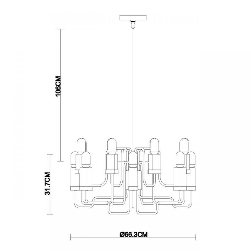 Люстра Geek Chandelier Люстра Geek Chandelier в Рязани