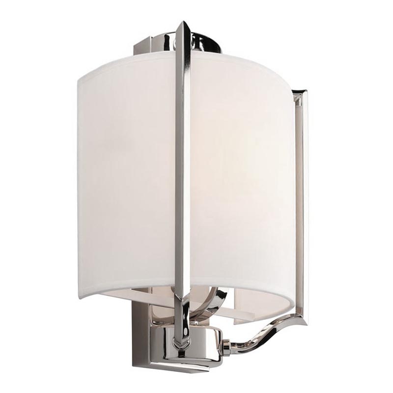 Бра Mandeville Sconce Белый Хром Бра Mandeville Sconce Белый Хром в Рязани | Loft Concept