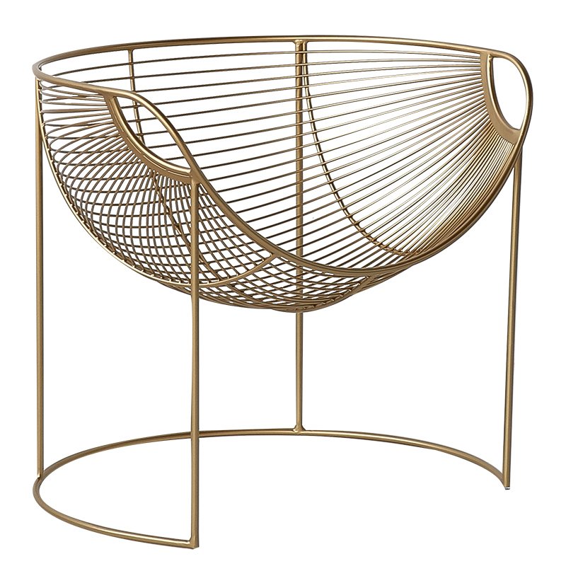 Стул Rods sphere gold матовое золото Стул Rods sphere gold матовое золото в Рязани | Loft Concept
