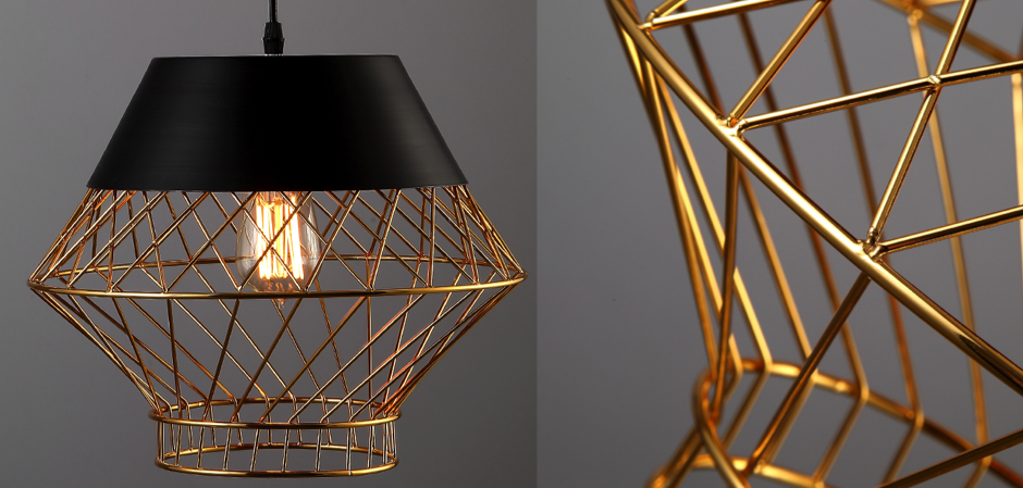 Подвесной светильник Golden Supro Cage Подвесной светильник Golden Supro Cage - Loft-Concept в Рязани