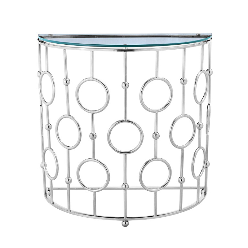 Консоль Console Insignia Rings chrome Хром Консоль Console Insignia Rings chrome Хром в Рязани | Loft Concept