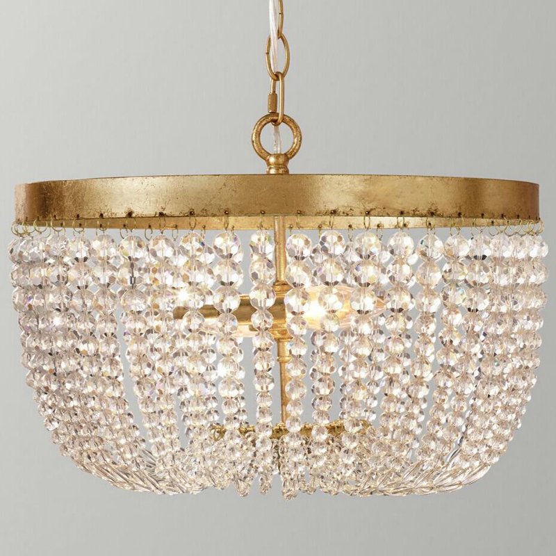 Люстра Crystalline Chandelier Латунь Люстра Crystalline Chandelier Латунь в Рязани | Loft Concept