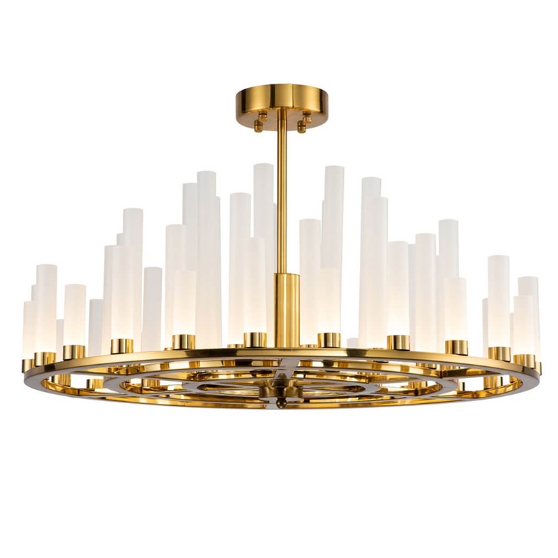 Люстра Candlestick Chandelier Глянцевое золото Люстра Candlestick Chandelier Глянцевое золото в Рязани | Loft Concept