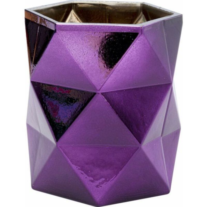 Подсвечник фиолетовый Triangle Reflection Фиолетовый Подсвечник фиолетовый Triangle Reflection Фиолетовый в Рязани | Loft Concept