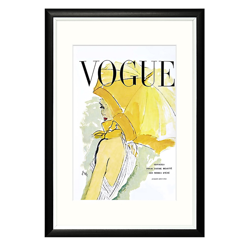 Постер Vogue July-August 1950 Мульти Постер Vogue July-August 1950 Мульти в Рязани | Loft Concept