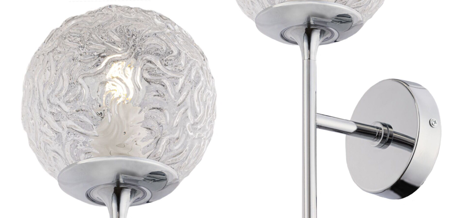 Бра Soranzo Glass Balls Sconces Chromium Бра Soranzo Glass Balls Sconces Chromium - Loft-Concept в Рязани