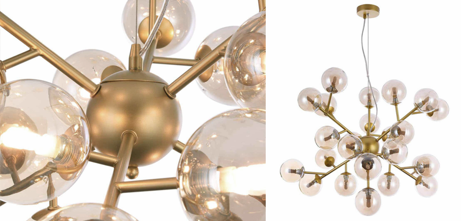 Люстра Berries Chandelier Amber 65 Люстра Berries Chandelier Amber 65 - Loft-Concept в Рязани