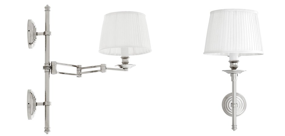 Бра Wall Lamp Favonius Nickel Бра Wall Lamp Favonius Nickel - Loft-Concept в Рязани