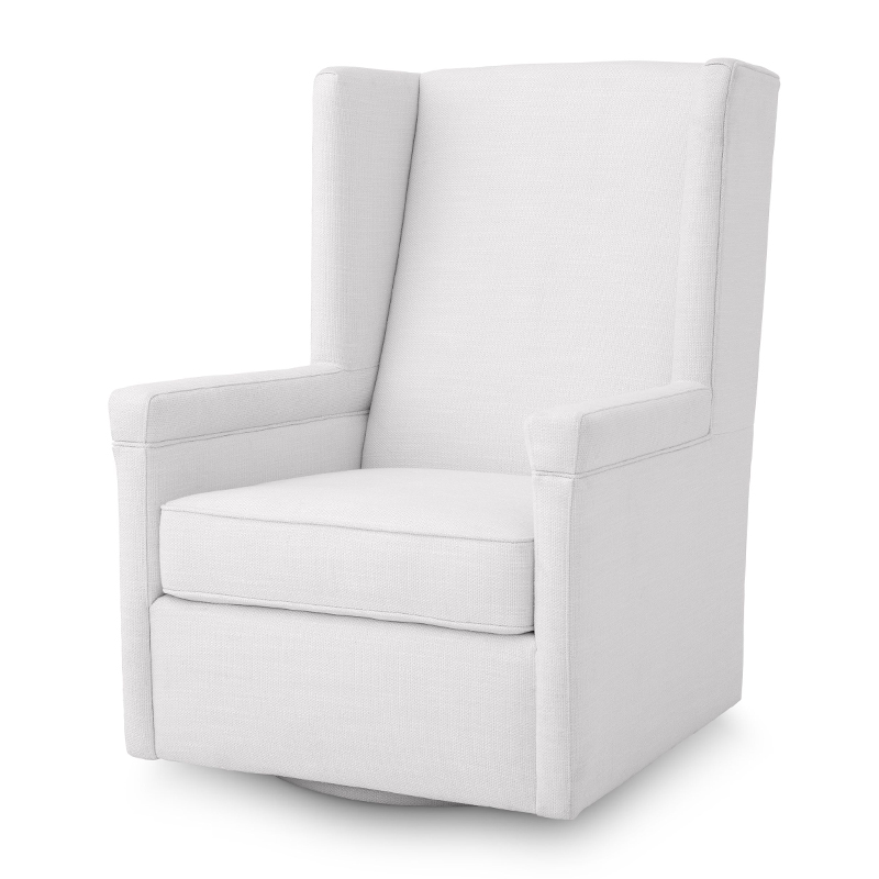 Кресло Eichholtz Swivel Chair Angelina Белый Кресло Eichholtz Swivel Chair Angelina Белый в Рязани | Loft Concept