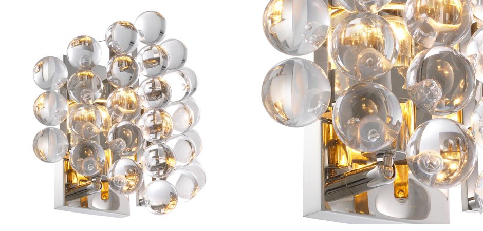 Бра Wall Lamp Mylo Nickel Бра Wall Lamp Mylo Nickel - Loft-Concept в Рязани