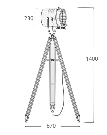 Торшер Spotlight Lofter Wooden Торшер Spotlight Lofter Wooden в Рязани