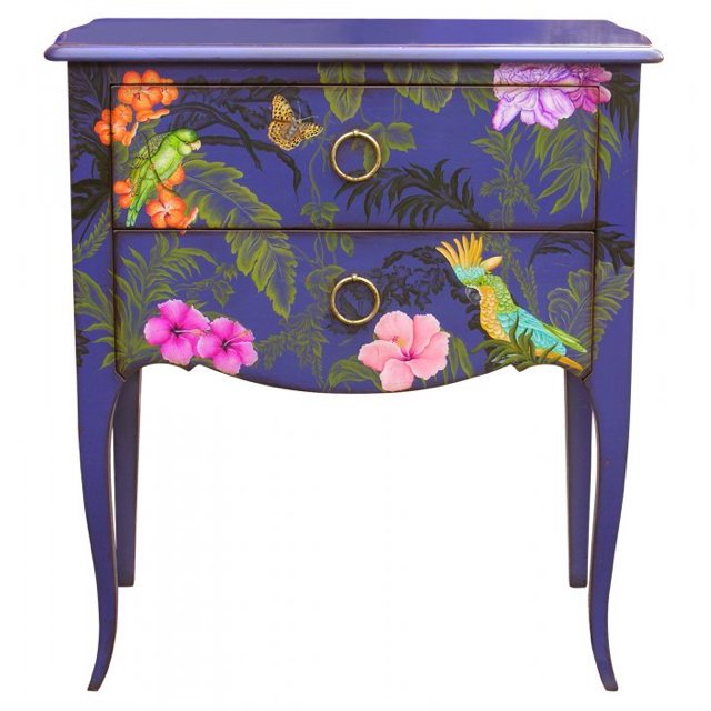 Комод L.XV CHEST OF DRAWERS Exotique Бронза Фиолетовый в Рязани | Loft Concept 