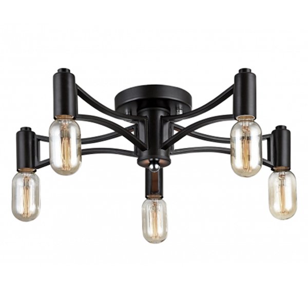 Потолочный светильник Loft Droplet Top Черный Потолочный светильник Loft Droplet Top Черный в Рязани | Loft Concept