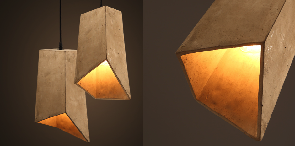Подвесной светильник Art Concrete Column Подвесной светильник Art Concrete Column - Loft-Concept в Рязани