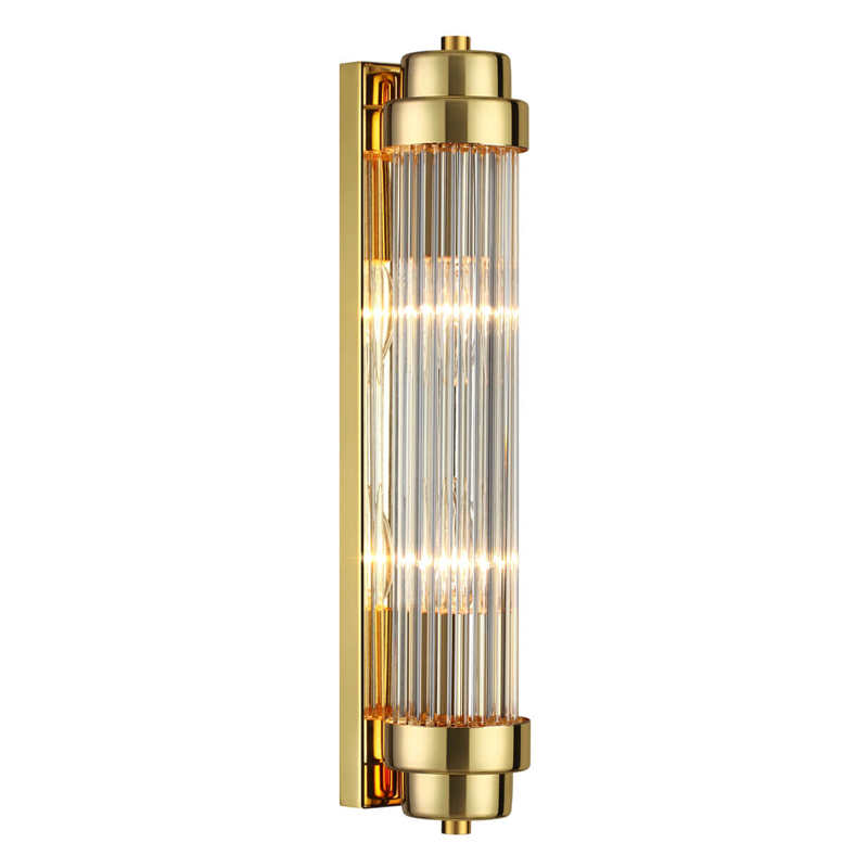 Бра Dirck Glass TUBE Sconce Gold Золотой в Рязани | Loft Concept 