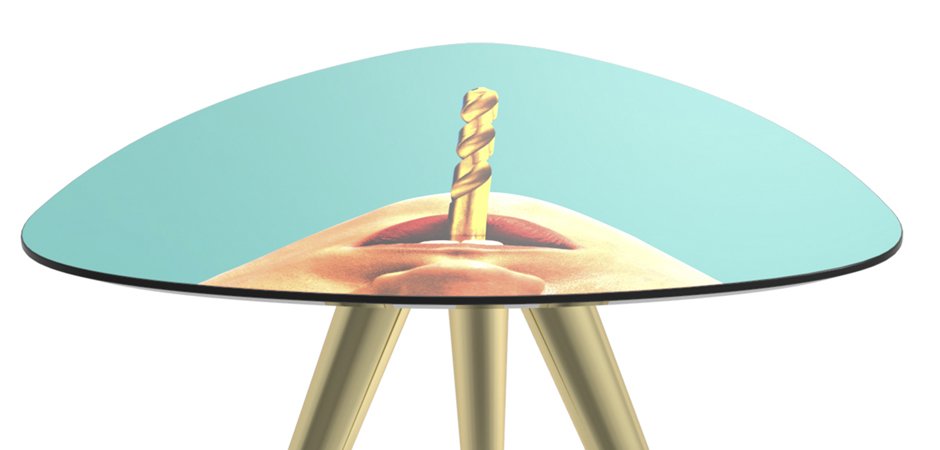 Журнальный стол Seletti Side Table Drill Журнальный стол Seletti Side Table Drill - Loft-Concept в Рязани