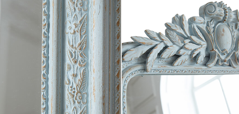 Зеркало Polastron Mirror Pastel Blue Зеркало Polastron Mirror Pastel Blue - Loft-Concept в Рязани