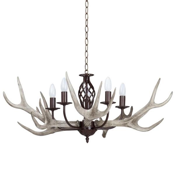 Люстра Horned Forrest Chandelier Коричневый в Рязани | Loft Concept 
