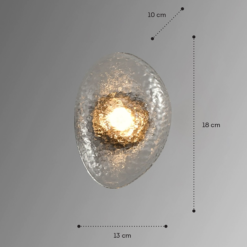 Бра LINDIS FROST LONG WALL 1 лампа Прозрачное стекло в Рязани