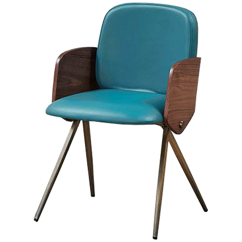 Стул Fionan Stool Коричневый Бронза Бирюзовый Стул Fionan Stool Коричневый Бронза Бирюзовый в Рязани | Loft Concept