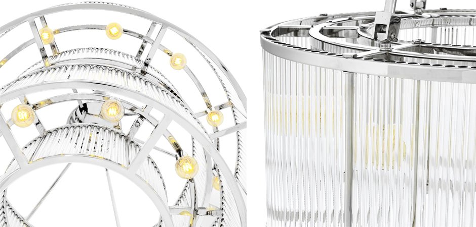 Люстра Chandelier Bernardi Nickel - Loft-Concept в Рязани