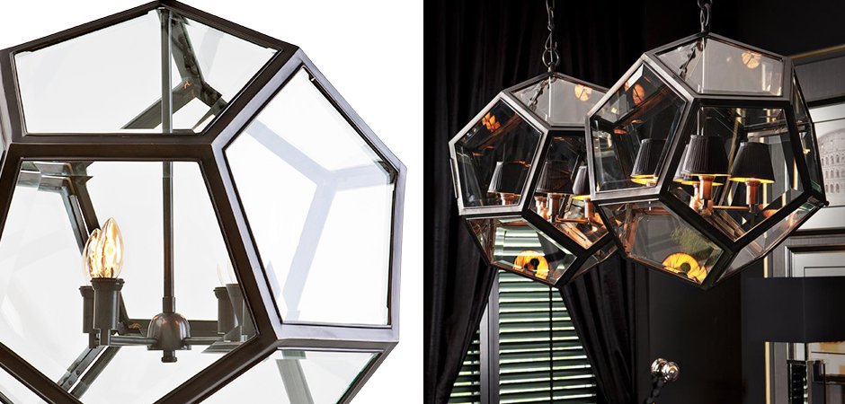 Люстра Eichholtz Lantern Yorkshire Bronze L - Loft-Concept в Рязани