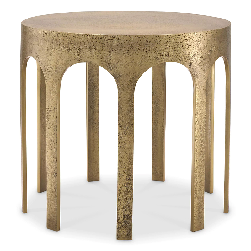 Приставной стол Eichholtz Side Table Gardini Латунь Приставной стол Eichholtz Side Table Gardini Латунь в Рязани | Loft Concept