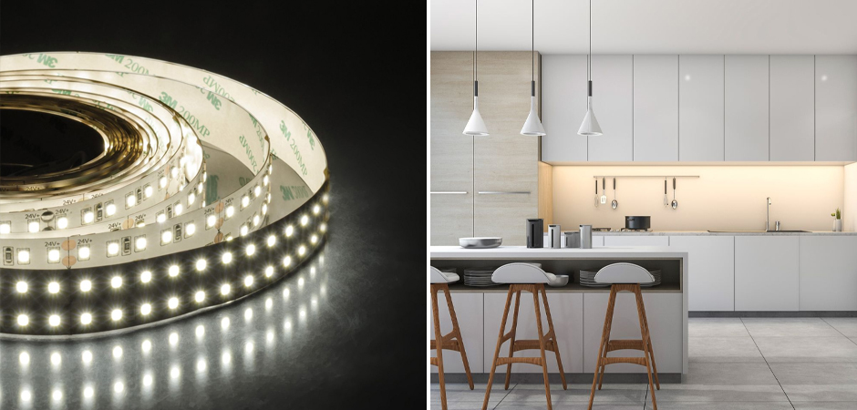 Светодиодная лента 38W/m 240LED/m 2835SMD теплый белый 5M Светодиодная лента 38W/m 240LED/m 2835SMD теплый белый 5M - Loft-Concept в Рязани