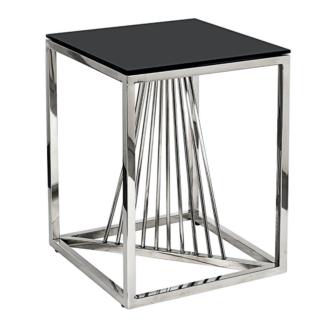 Стол Section Diagonal Stainless Steel 50 Нержавеющая сталь Глянцевый черный Стол Section Diagonal Stainless Steel 50 Нержавеющая сталь Глянцевый черный в Рязани | Loft Concept