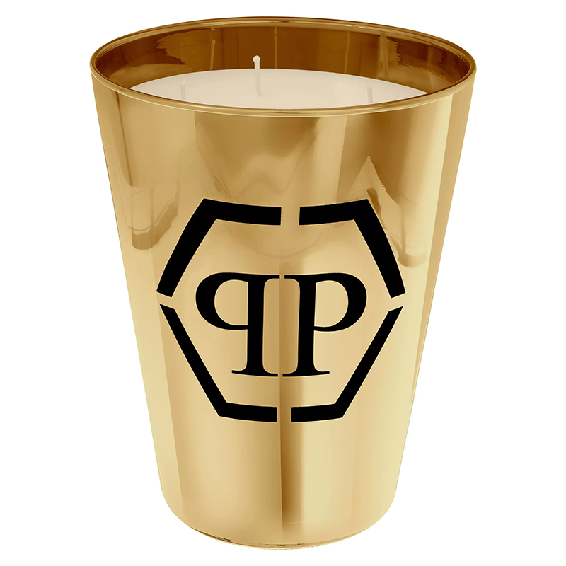 Свеча Philipp Plein Candle Empire Gold L Золотой Черный Белый Свеча Philipp Plein Candle Empire Gold L Золотой Черный Белый в Рязани | Loft Concept