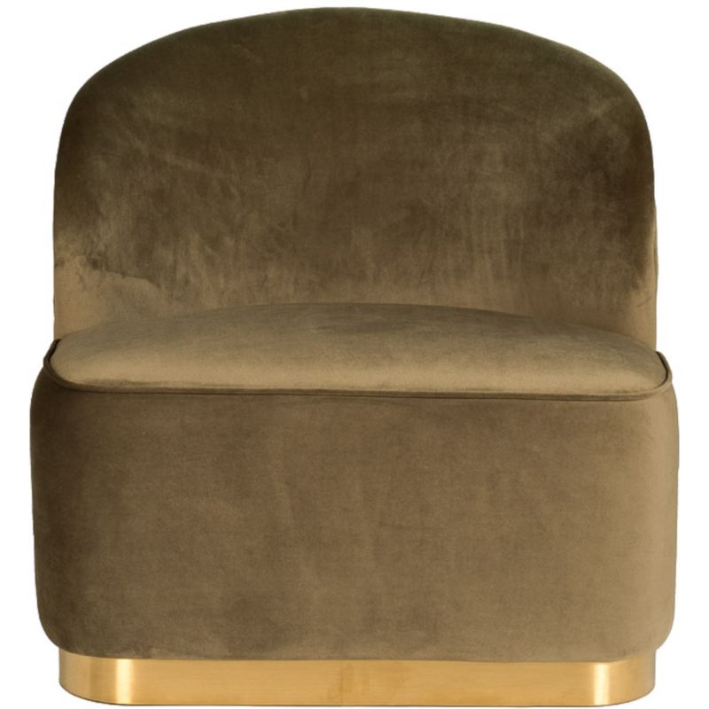 Кресло Zion DARK OLIVE WITH GOLD Темно-оливковый Кресло Zion DARK OLIVE WITH GOLD Темно-оливковый в Рязани | Loft Concept