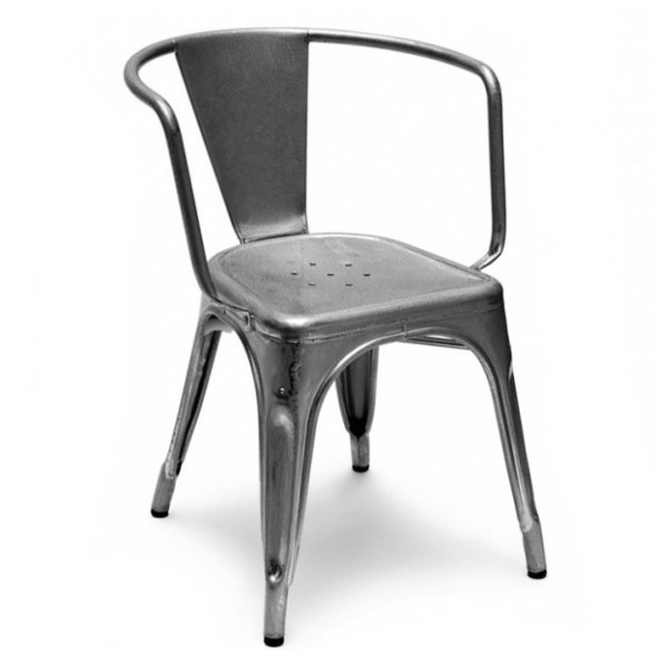Кухонный стул Tolix ArmChair Нержавеющая сталь Голубой Желтый Зеленый Красный Оранжевый Белый Салатовый Черный Серый Синий Кухонный стул Tolix ArmChair Нержавеющая сталь Голубой Желтый Зеленый Красный Оранжевый Белый Салатовый Черный Серый Синий в Рязани | Loft Concept
