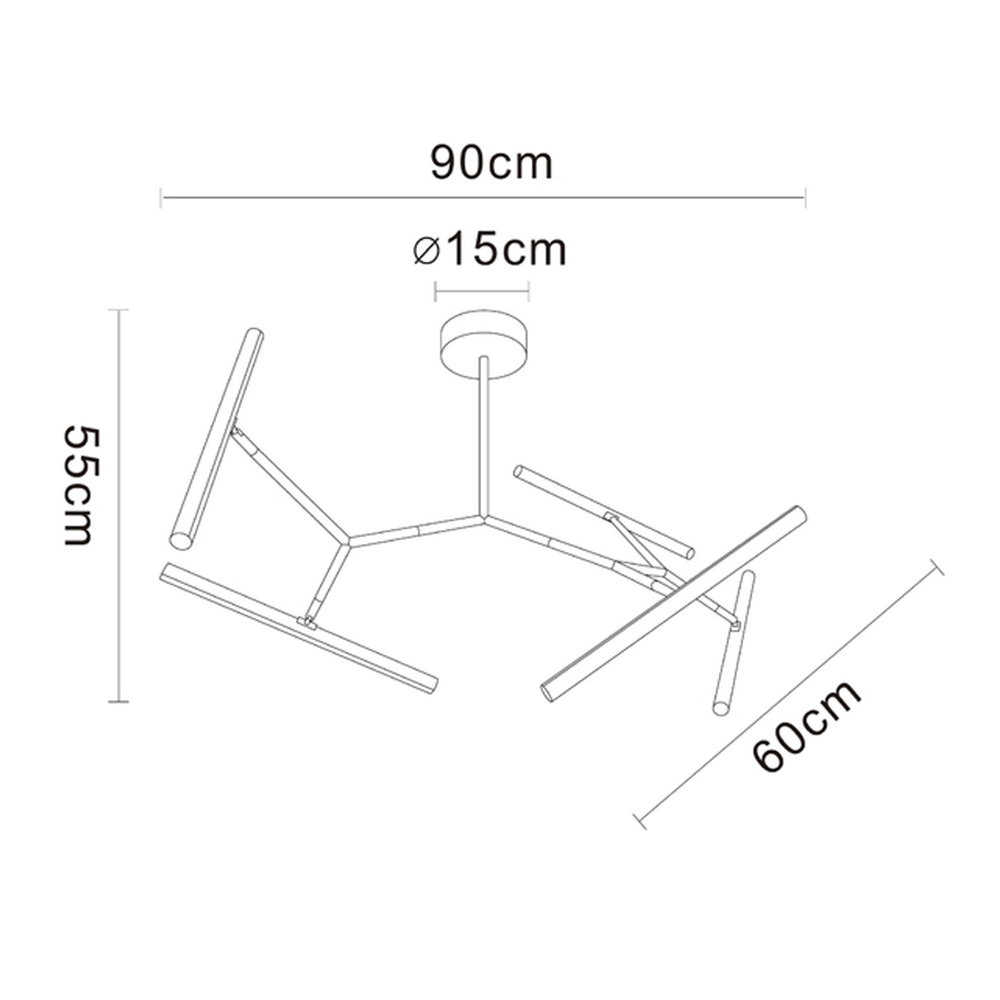 Люстра на штанге Geometry Люстра на штанге Geometry в Рязани
