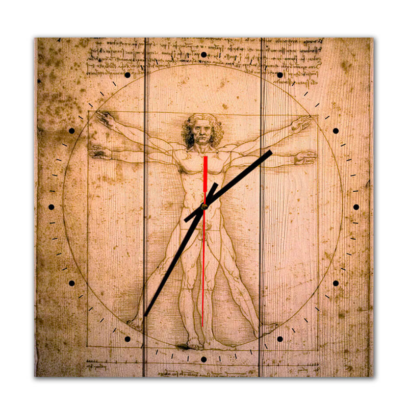 Часы VITRUVIAN MAN Часы VITRUVIAN MAN в Рязани | Loft Concept