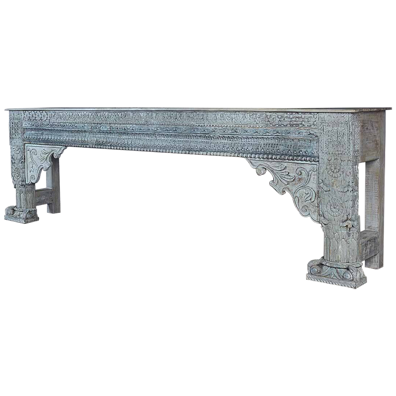 Консоль Parsa Console Винтажный голубой Консоль Parsa Console Винтажный голубой в Рязани | Loft Concept