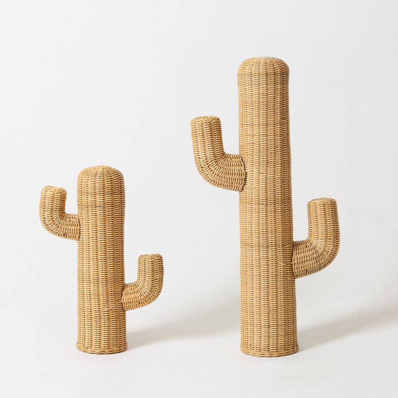 Статуэтка Braided Cactus Древесина Статуэтка Braided Cactus Древесина в Рязани | Loft Concept