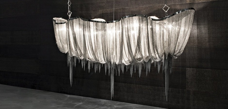 Люстра Atlantis Aluminium Chain Chandelier Люстра Atlantis Aluminium Chain Chandelier - Loft-Concept в Рязани