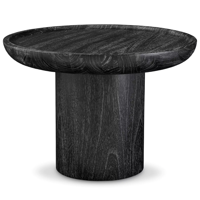 Приставной стол Eichholtz Side Table Rouault Черный Приставной стол Eichholtz Side Table Rouault Черный в Рязани | Loft Concept