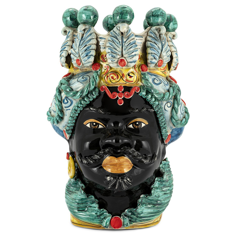 Ваза VASE MORO MAN BIG TRAD. II Мульти Ваза VASE MORO MAN BIG TRAD. II Мульти в Рязани | Loft Concept