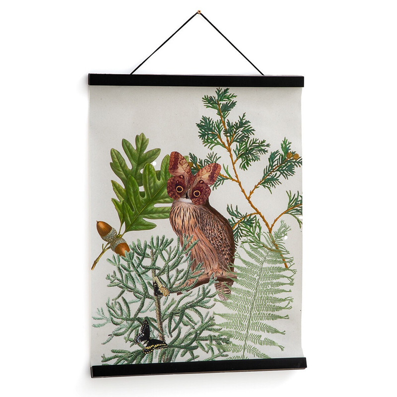 Постер Poster of Plants & Birds сова Мульти Постер Poster of Plants & Birds сова Мульти в Рязани | Loft Concept
