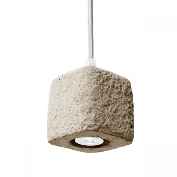 Подвесной светильник Concrete Cubicus Pendant Серый Подвесной светильник Concrete Cubicus Pendant Серый в Рязани | Loft Concept