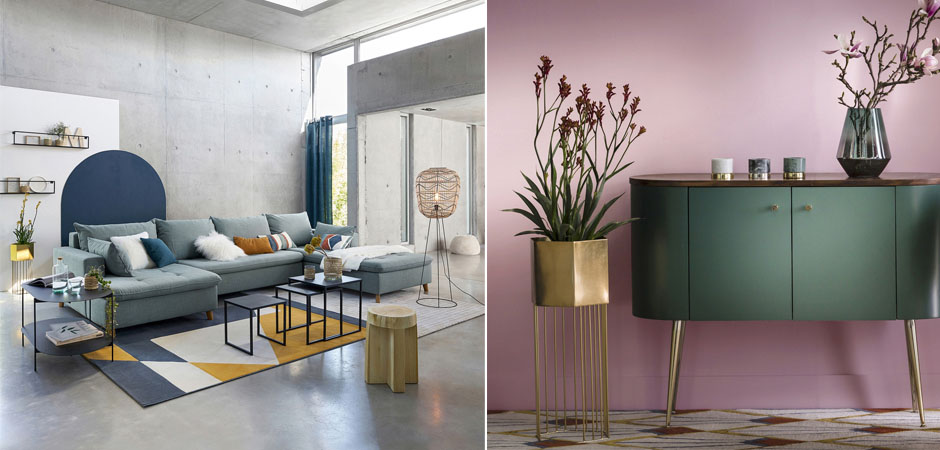 Ваза Vase On A Metal Stand Brass Ваза Vase On A Metal Stand Brass - Loft-Concept в Рязани