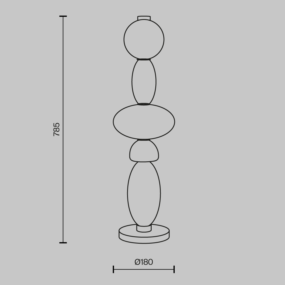 Настольный светильник Adore 3000К 23Вт в Рязани