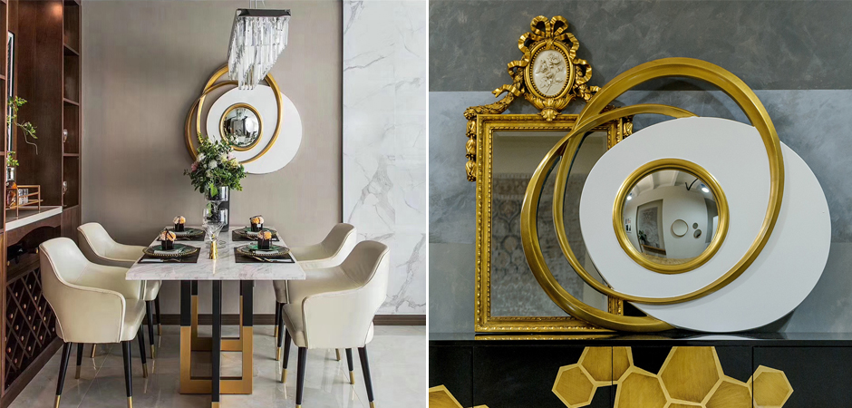 Зеркало Miroir Saturnales N 311 White Зеркало Miroir Saturnales N 311 White - Loft-Concept в Рязани