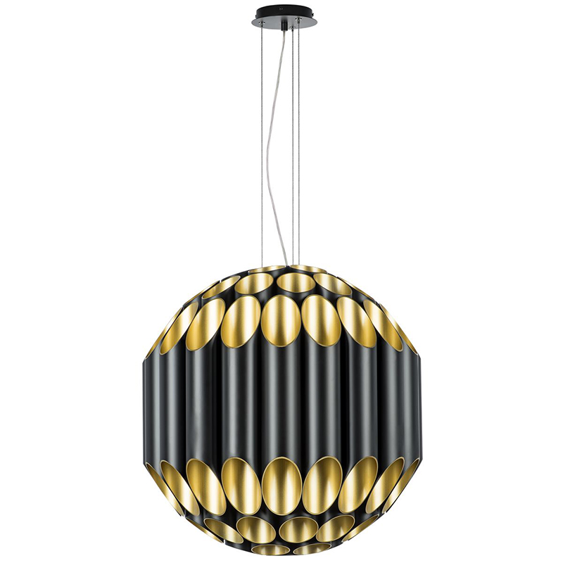 Люстра Garbi Black Pipe Organ Chandelier 80 Черный Золотой Люстра Garbi Black Pipe Organ Chandelier 80 Черный Золотой в Рязани | Loft Concept